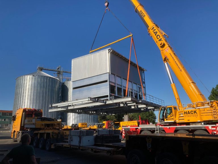 Trocknen in luftiger Höhe